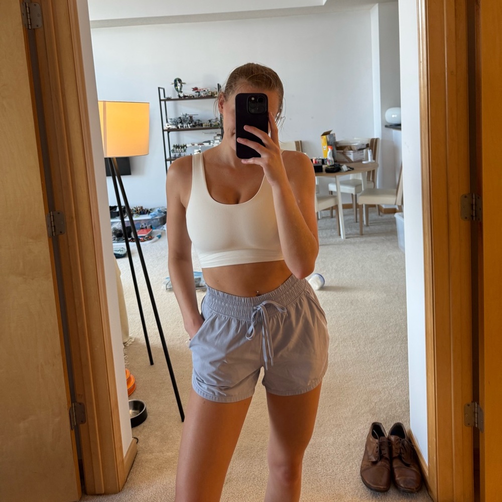 Abercrombie & Fitch Purple Athletic Shorts